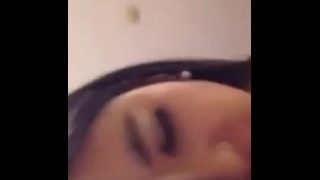 Brother blackmailed his beautiful girlfriend for blowjob and pussy fucked