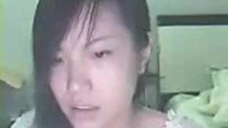 Chinese Girl Webcam Smoking Cigarette