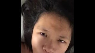 Cute Thailand Student Cumshot Blowjob