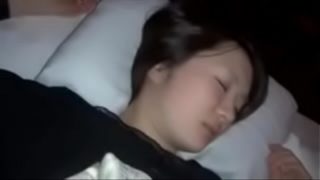Cumming inside of my Japanese girlfriend  while she sleeps PornJizzy.com
