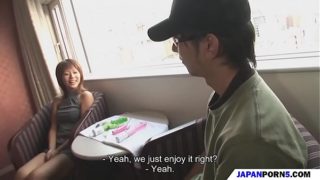 hotel fun with a japanese slut